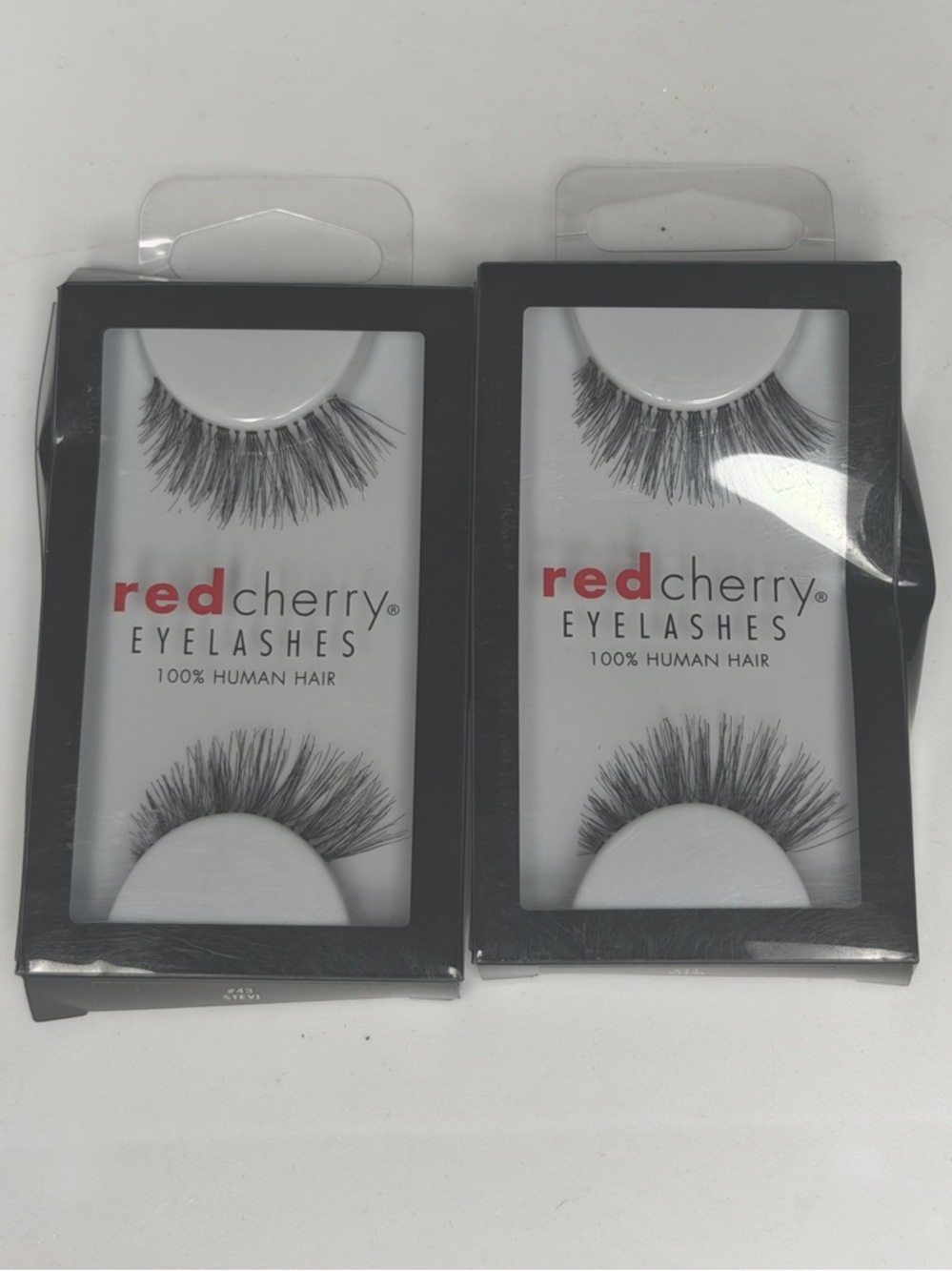 Red Cherry Eyelashes #43 Stevi Black 100% Human Hair